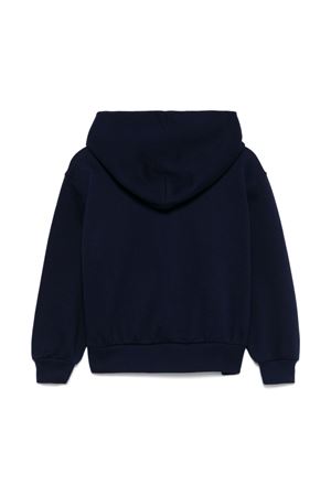 felpa in cotone blu GUCCI KIDS | 787341XJHID4780